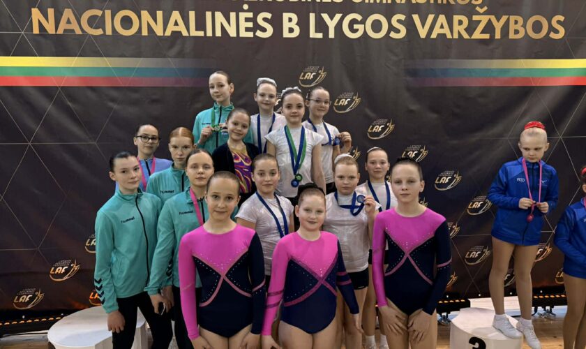 Nacionalinės B lygos aerobinės gimnastikos varžybos